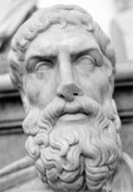 Bust of Epicurus in the Capitoline Museums